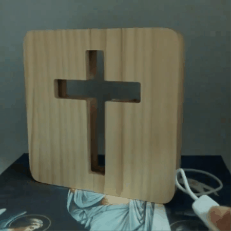 Krikščioniškas LED šviestuvas - Originalu-pigu