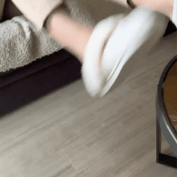 Moteriškos šiltos pliušinės šlepetės - Originalu-pigu