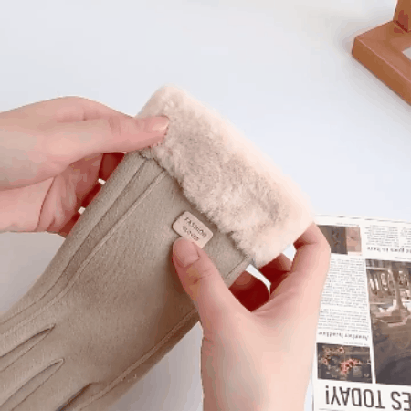 Šiltos moteriškos pirštinės - Originalu-pigu