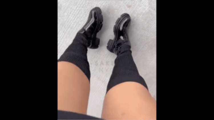 Ilgi moteriški batai virš kelių - Originalu-pigu