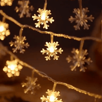 Kalėdinė snaigių girlianda - Originalu-pigu