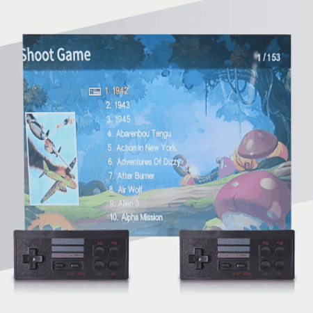 Belaidė dviguba žaidimų konsolė (2 vnt.)