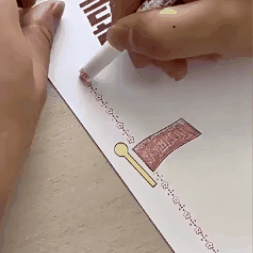 Rašikliai su skirtingais raštais - Originalu-pigu