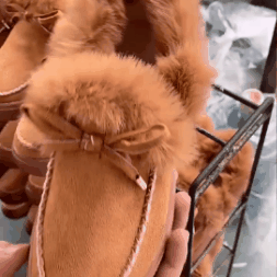 Pūkuotos moteriškos šlepetės - Originalu-pigu