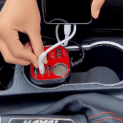 Kelių lizdų įkroviklis automobiliui - Originalu-pigu