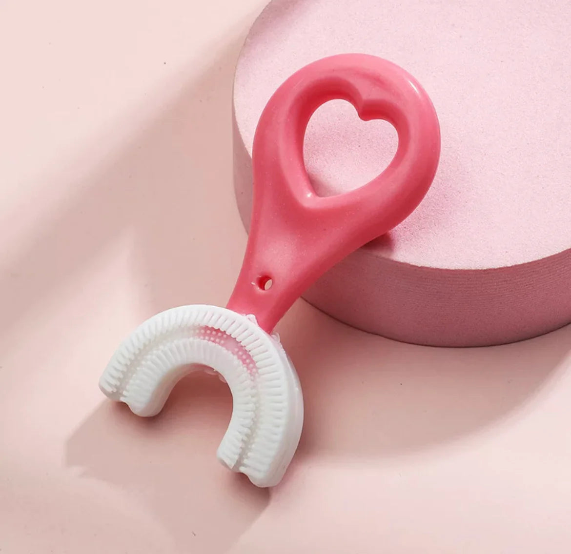 U formos silikoninis vaikiškas dantų šepetėlis - Originalu-pigu