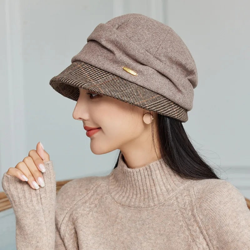 Elegantiška beretė su snapeliu - Originalu-pigu
