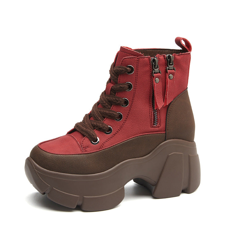 Moteriški batai su aukšta platforma - Originalu-pigu