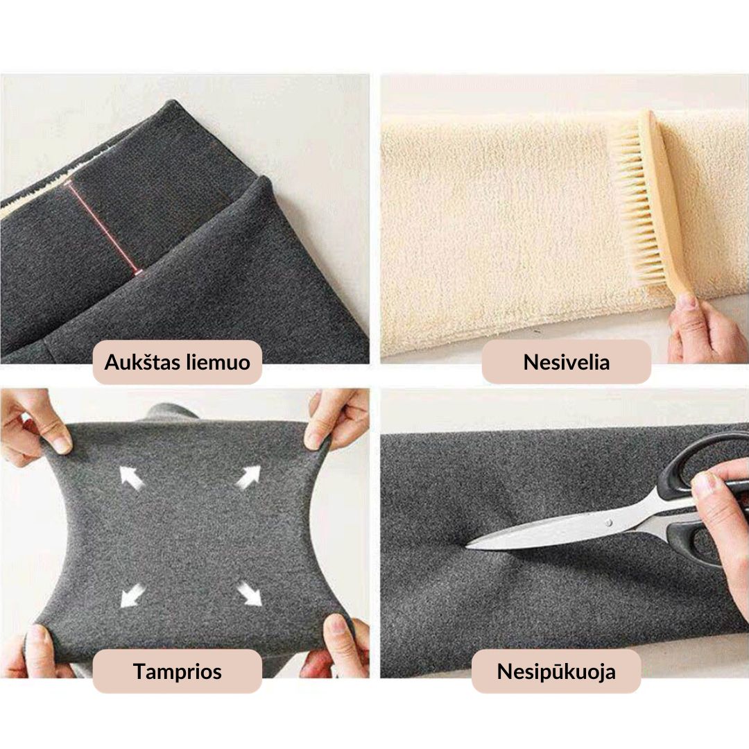 Pašiltintos tamprės - Atrodyk gražiai bet kokiu oru! - Originalu-pigu