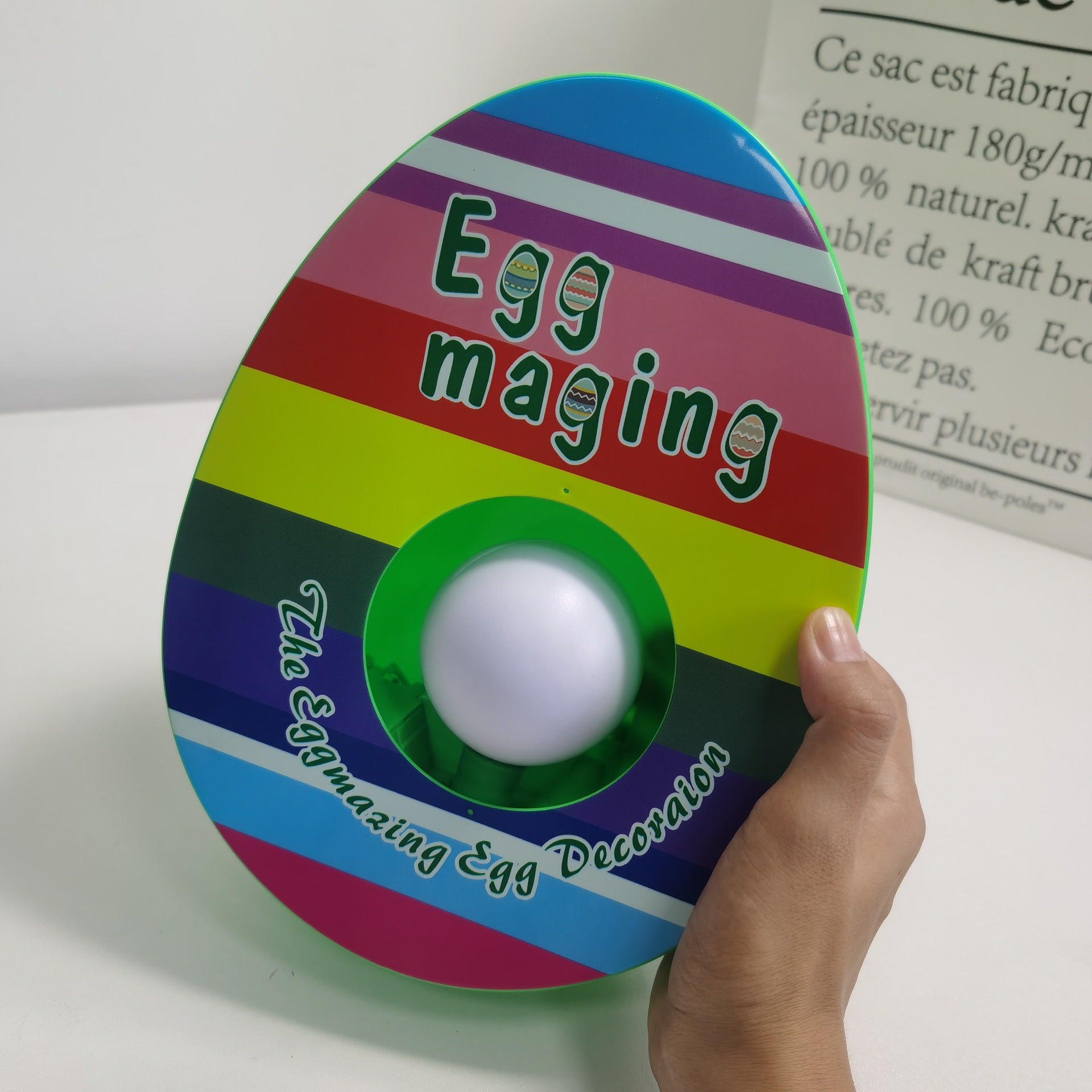 Kiaušinių dažymo įrenginys