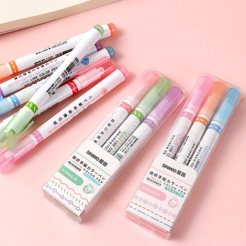 Rašikliai su skirtingais raštais - Originalu-pigu