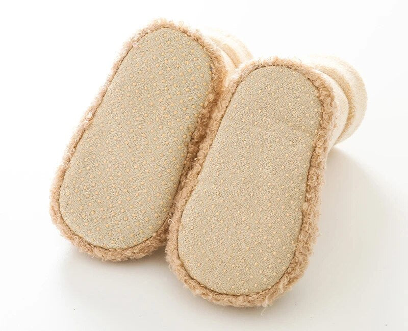 Vaikiškos pliušinės kojinytės-batai - Originalu-pigu