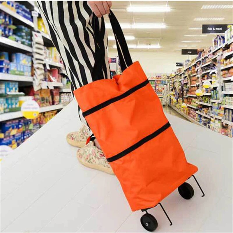 Pirkinių krepšys ant ratukų