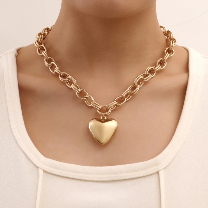 Grandinėlė su širdelės pakabuku - Originalu-pigu