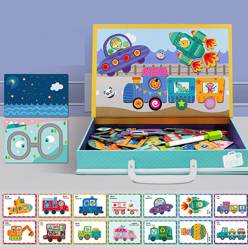 3D magnetinė edukacinė dėlionė - Originalu-pigu