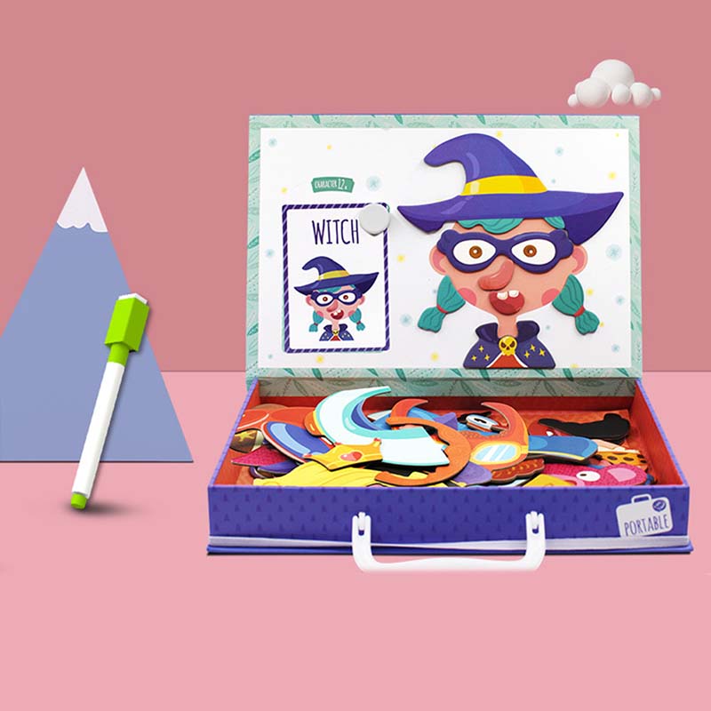 3D magnetinė edukacinė dėlionė - Originalu-pigu