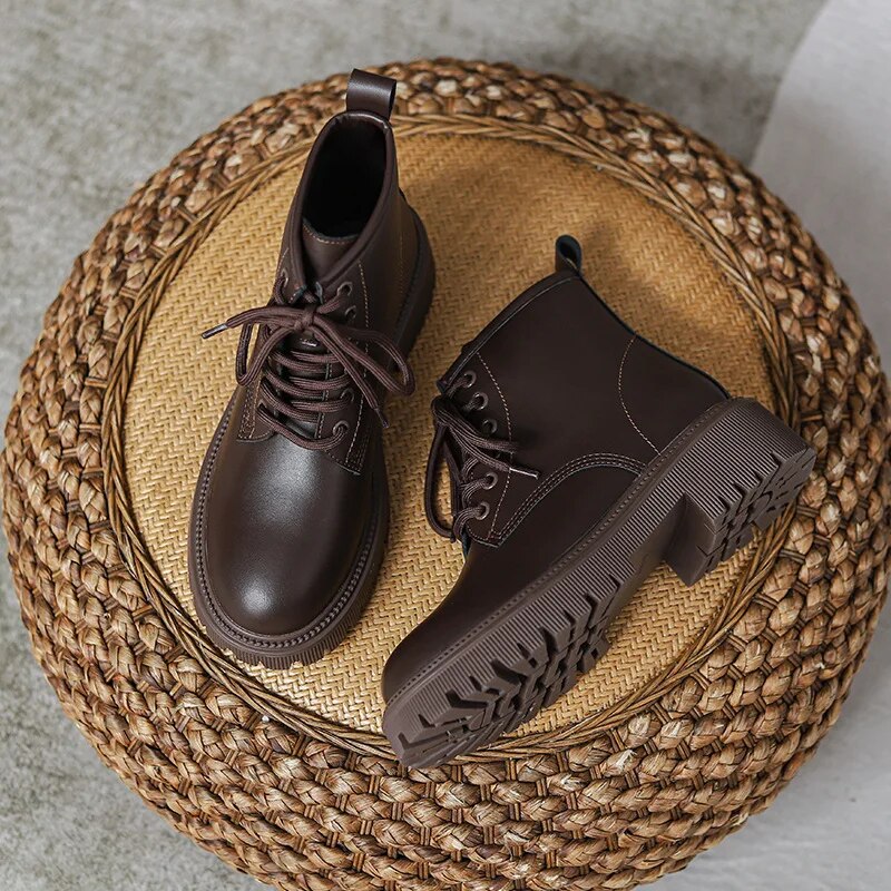 Moteriški vintažiniai auliniai batai - Originalu-pigu