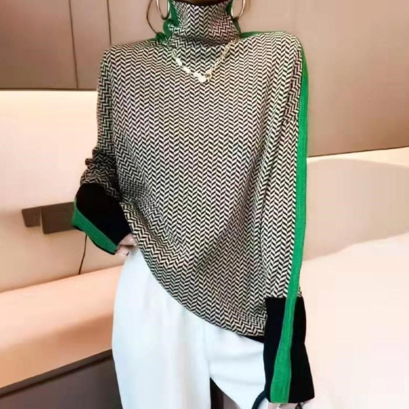 Šiltas moteriškas megztukas - Originalu-pigu