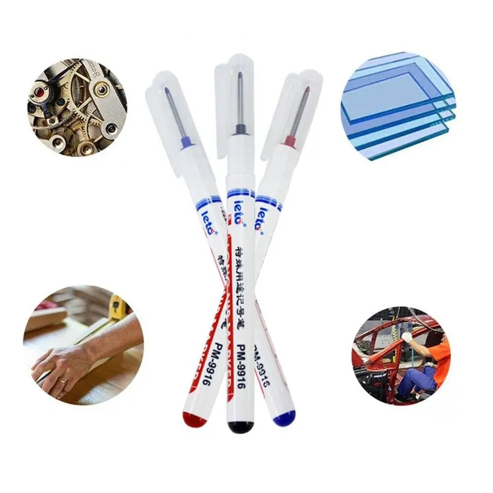 Multifunkcinis žymeklis su ilgu atgaliu (3 vnt.) - Originalu-pigu