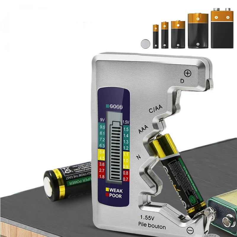 Baterijų testeris - Originalu-pigu