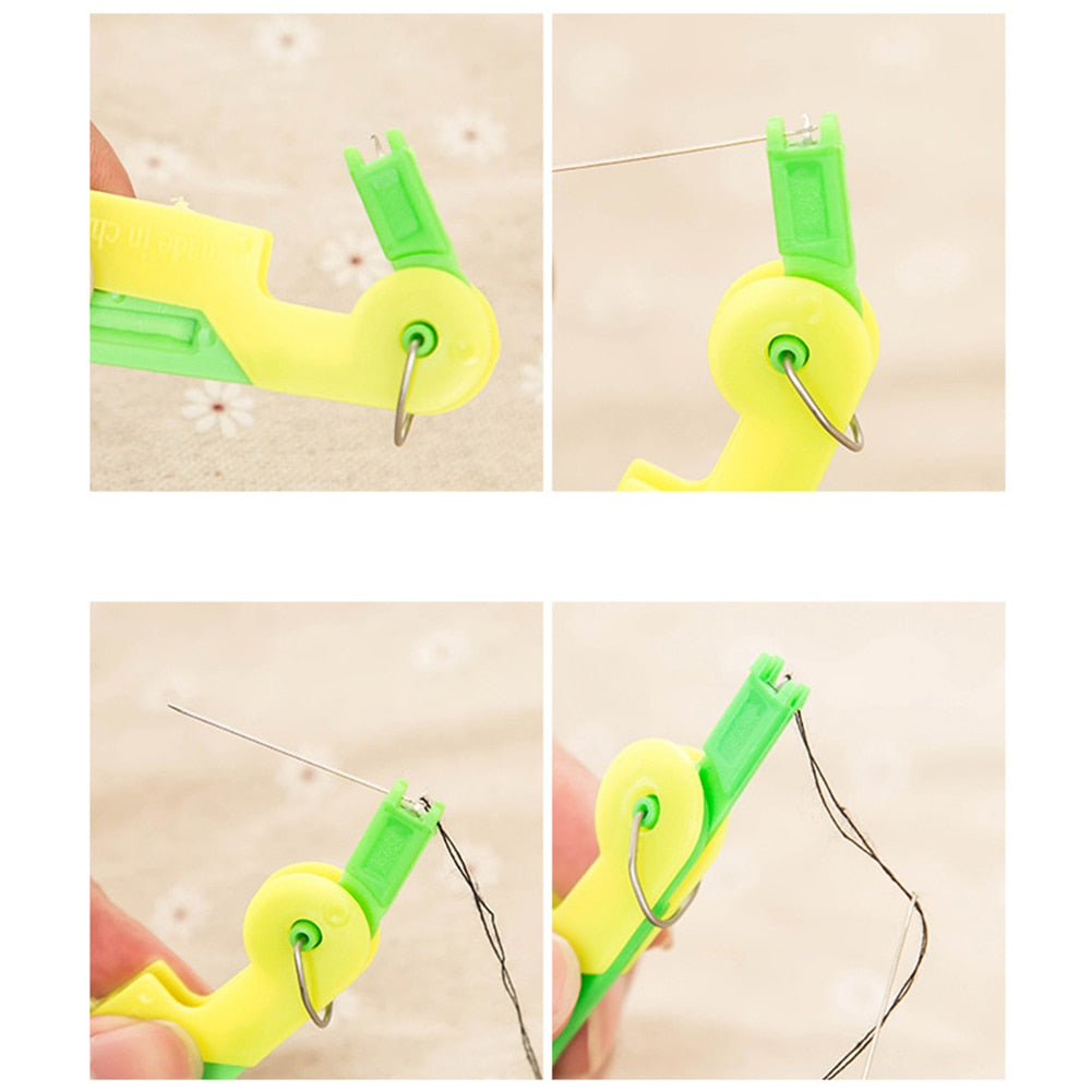 Įrankis siūlui į adatą įverti (5 vnt.) - Originalu-pigu