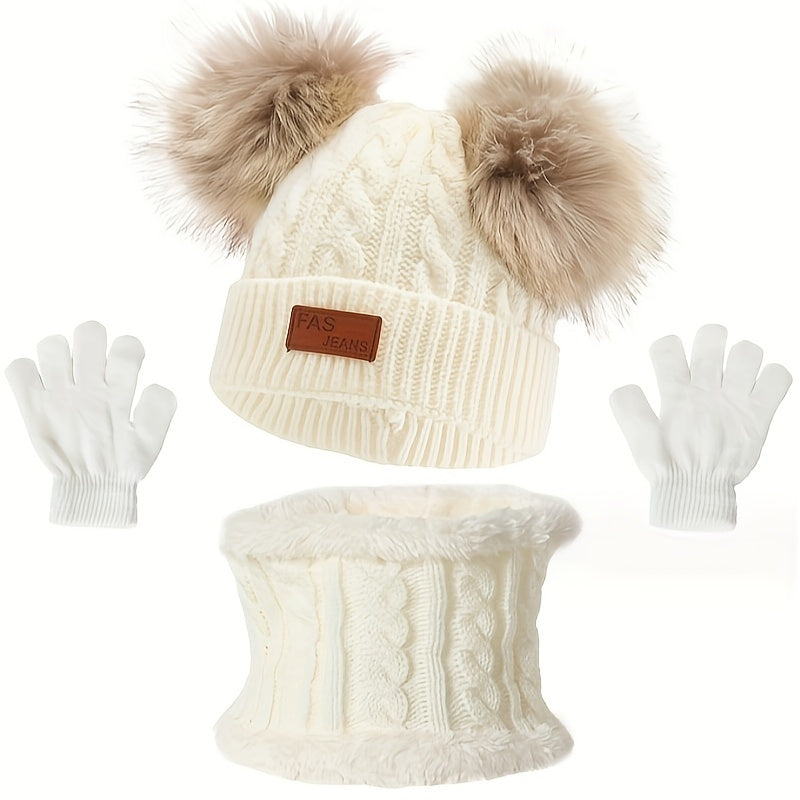 Kepurė, šalikas ir pirštinės vaikams - Originalu-pigu