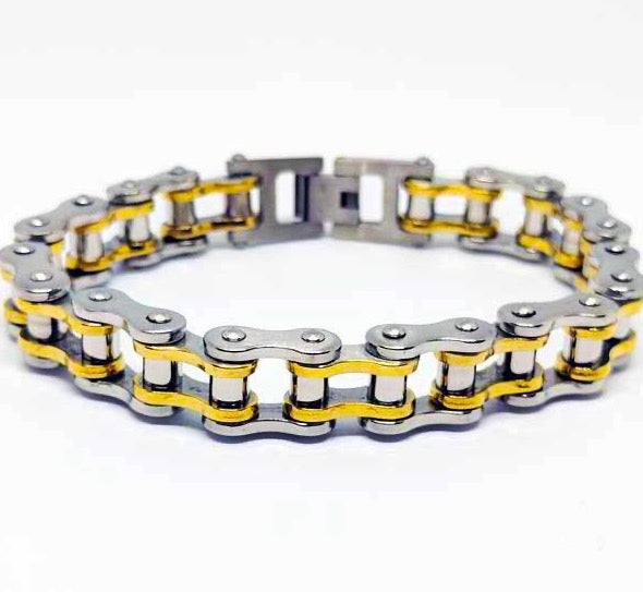 Dviračio grandinę imituojanti apyrankė - Originalu-pigu