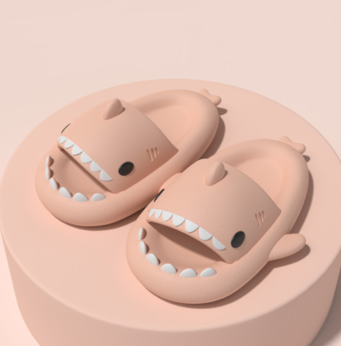 Ryklio formos šlepetės - Originalu-pigu