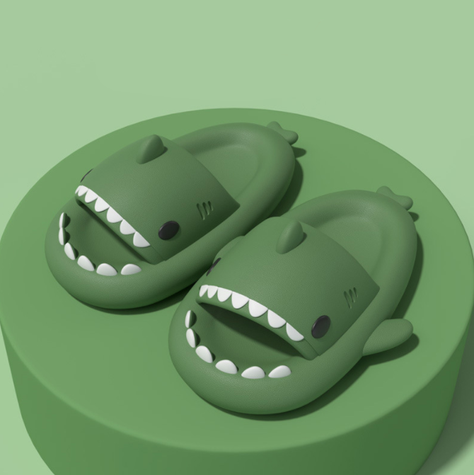 Ryklio formos šlepetės - Originalu-pigu