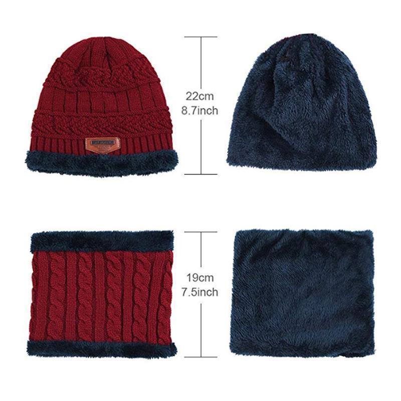 Žieminė beanie kepurė ir šalikas - Originalu-pigu