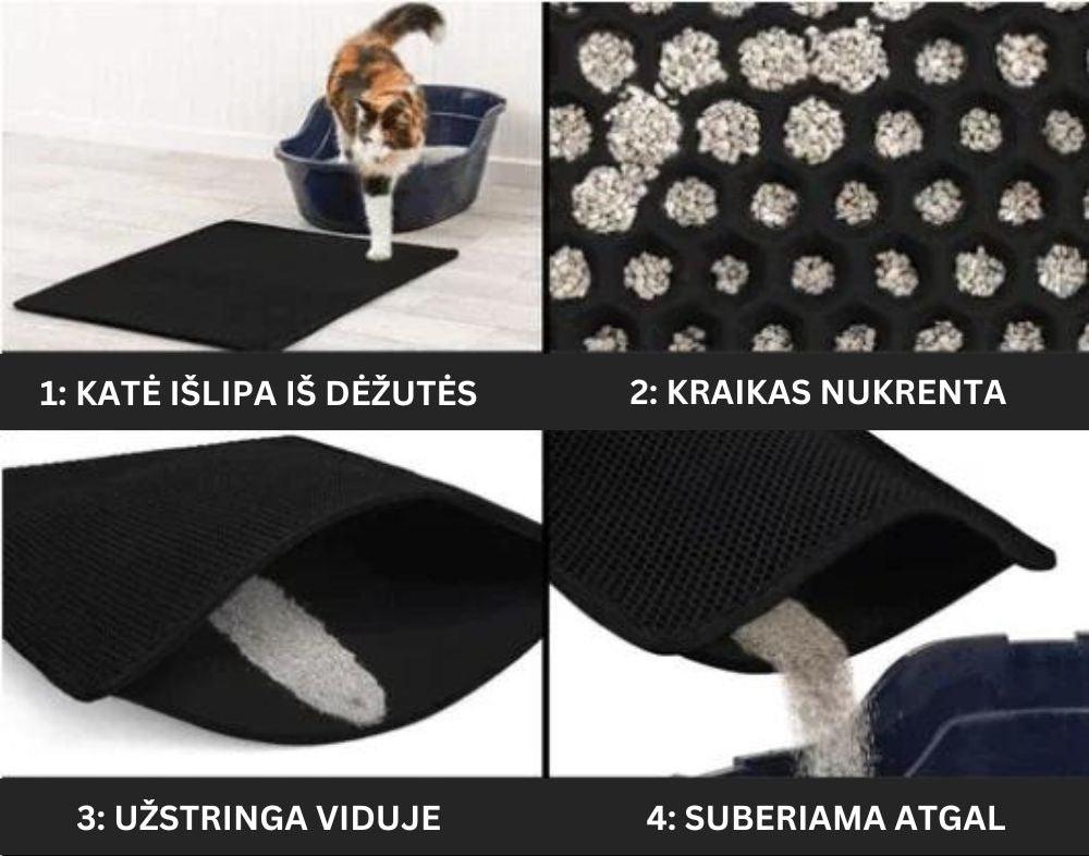 Kačių kraiko kilimėlis - Originalu-pigu