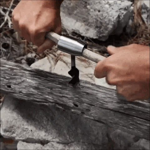 Rankinis veržliaraktis stovyklavimui - Originalu-pigu