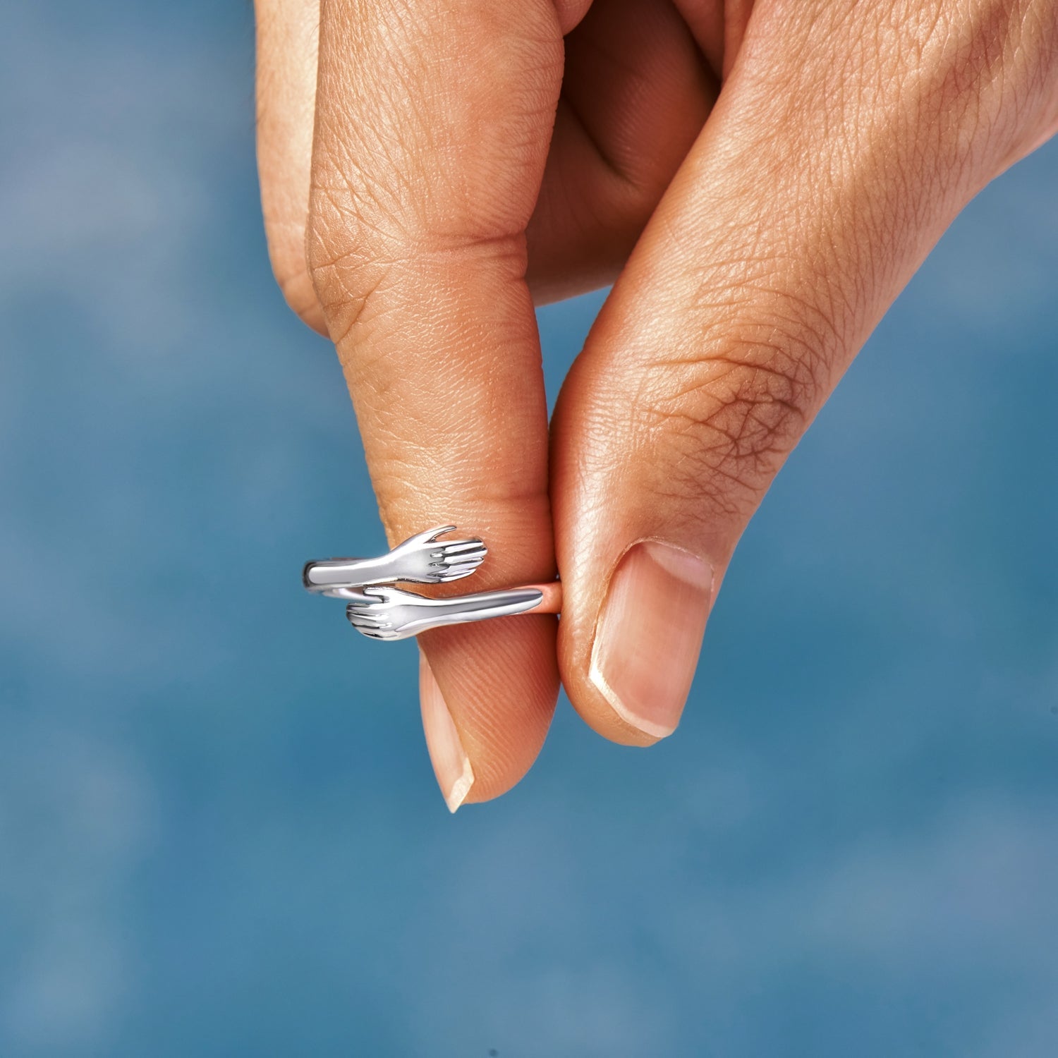 "Apkabinimo" žiedas - Originalu-pigu