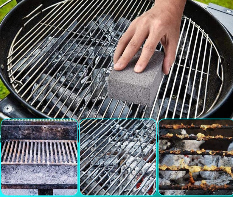 Blokas grilio valymui Grillexa™ (3 vnt.) - Originalu-pigu