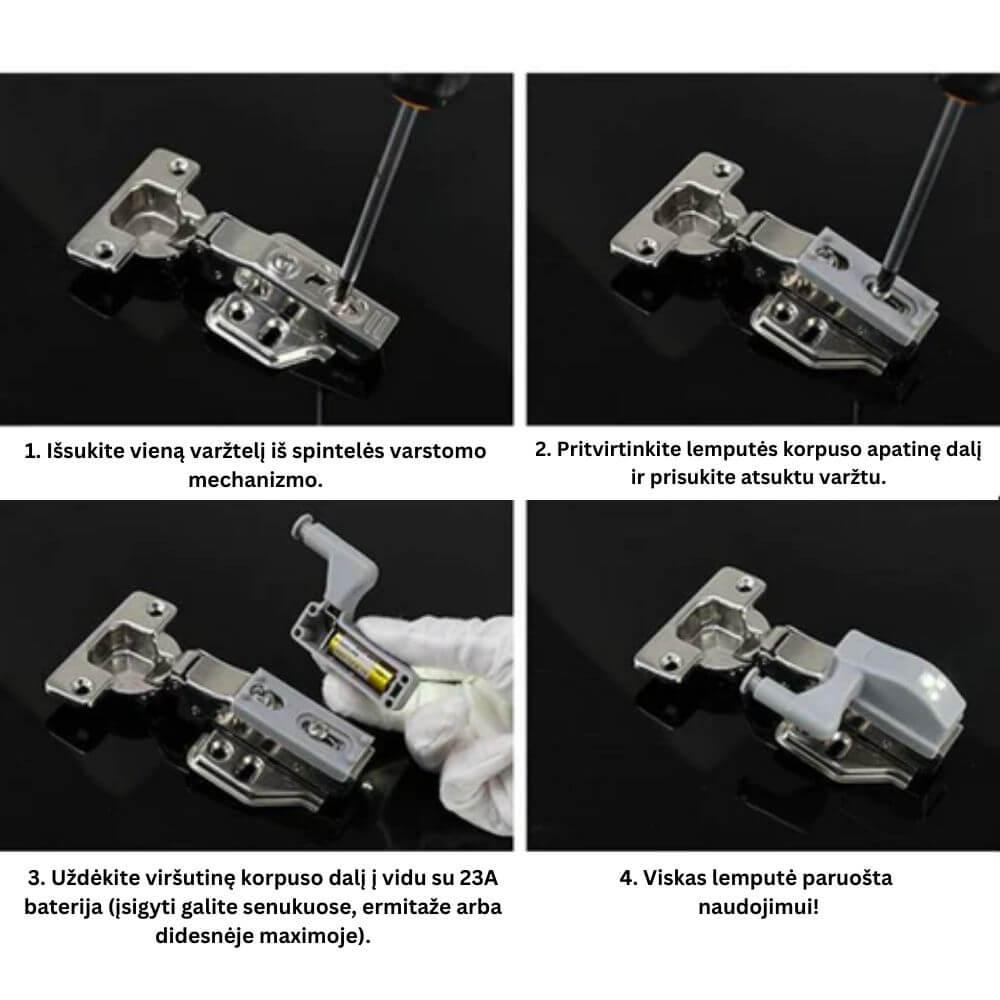 LED lemputė spintelėms 10 vnt. - Originalu-pigu