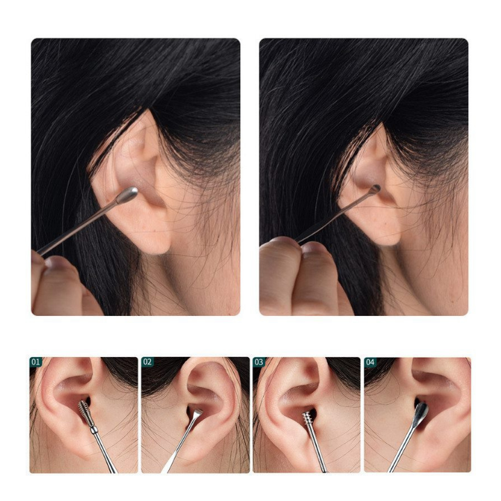 Nešiojamas ausų valymo rinkinys - Originalu-pigu