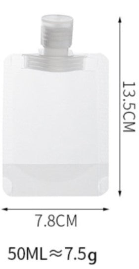 Nešiojamas maišelis skysčiui (10 vnt) - Originalu-pigu