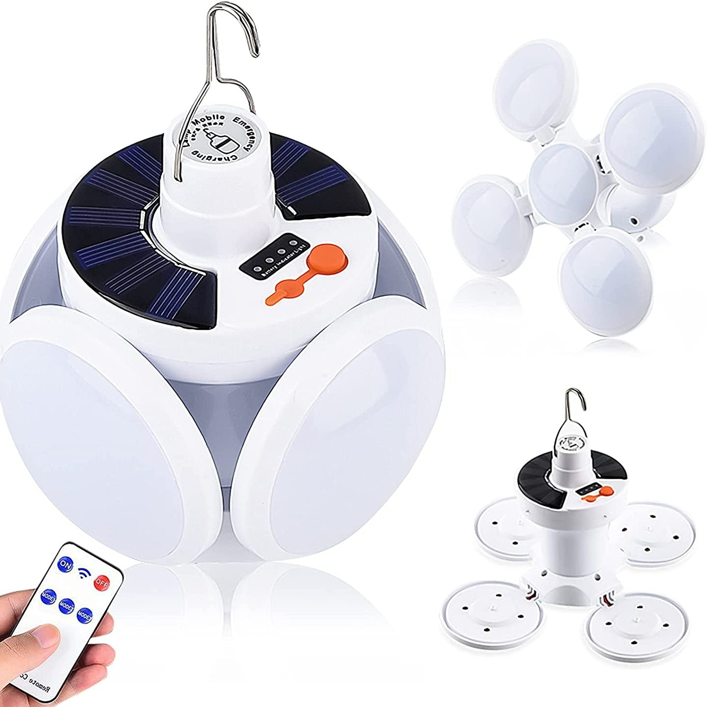 Sulankstomas žibintas "SolarGENIUS™" su saulės baterija - Originalu-pigu