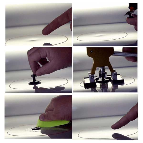 Rinkinys automobilio kėbulo įlenkimų šalinimui - Originalu-pigu