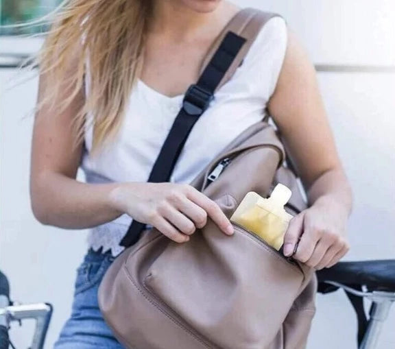 Nešiojamas maišelis skysčiui (10 vnt) - Originalu-pigu