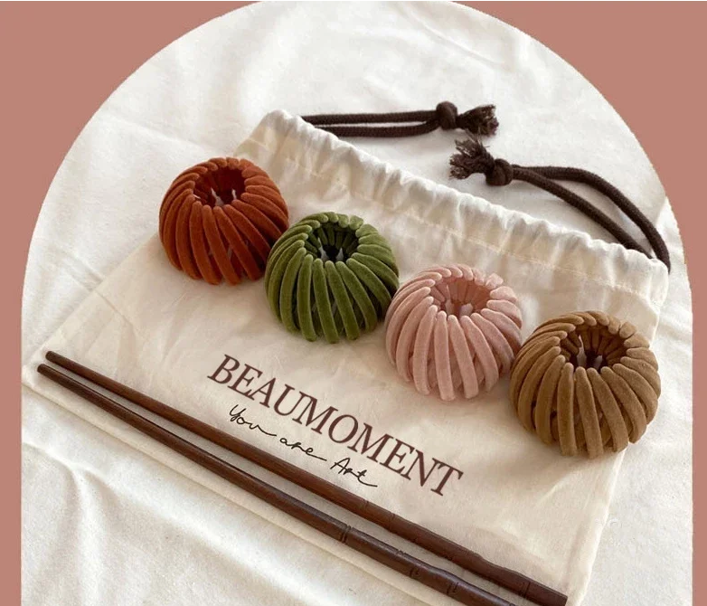 „Bird Nest Magic“ plaukų segtukai (3 vnt.) - Originalu-pigu