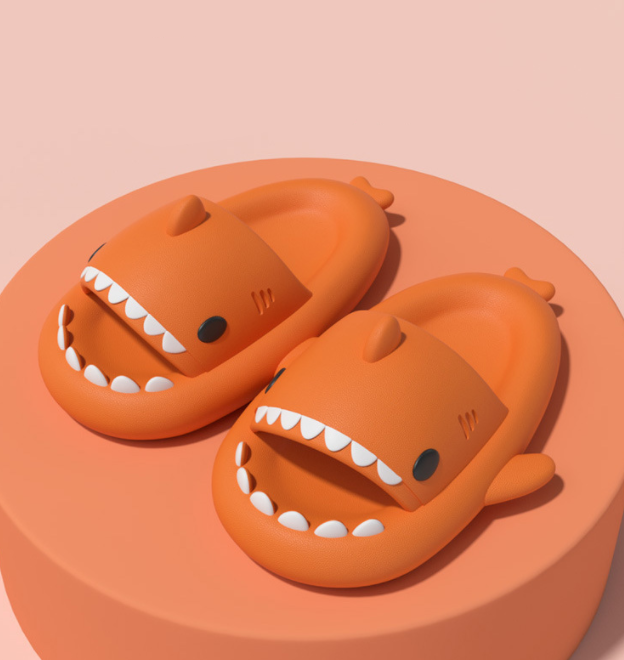 Ryklio formos šlepetės - Originalu-pigu