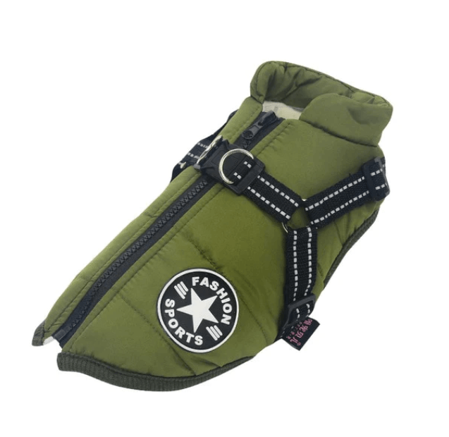 Pūkuotas švarkelis šuniui - Originalu-pigu