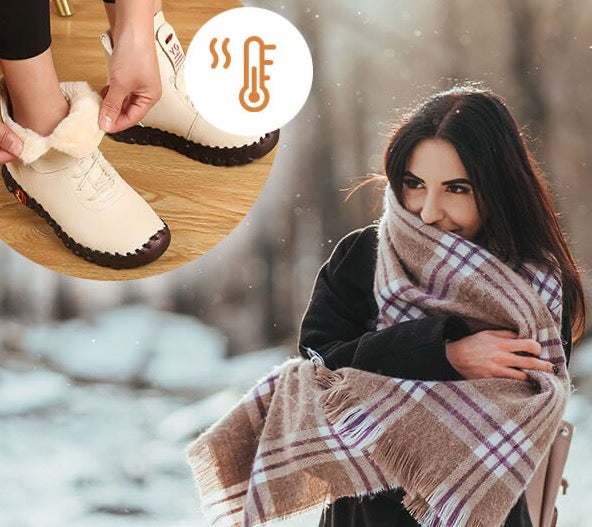 Moteriški batai su švelniu kailiuku - Originalu-pigu