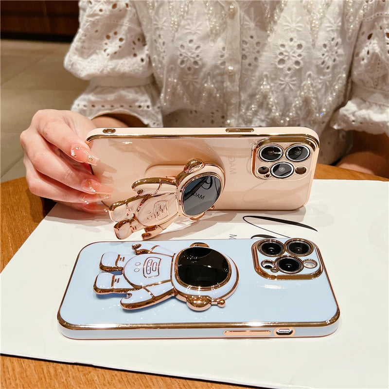 iPhone dangtelis 'Astronautas' (3 vnt.) - Originalu-pigu