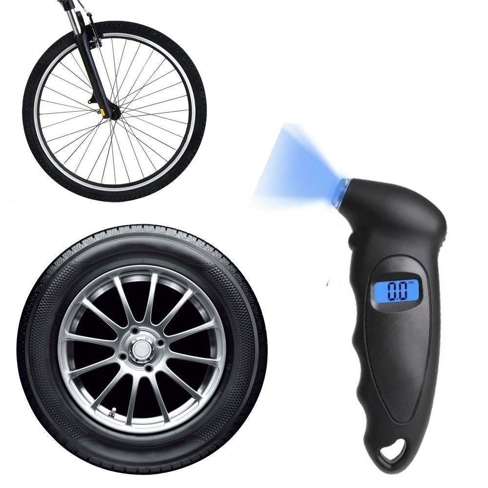 Skaitmeninis padangų oro slėgio matuoklis - Originalu-pigu