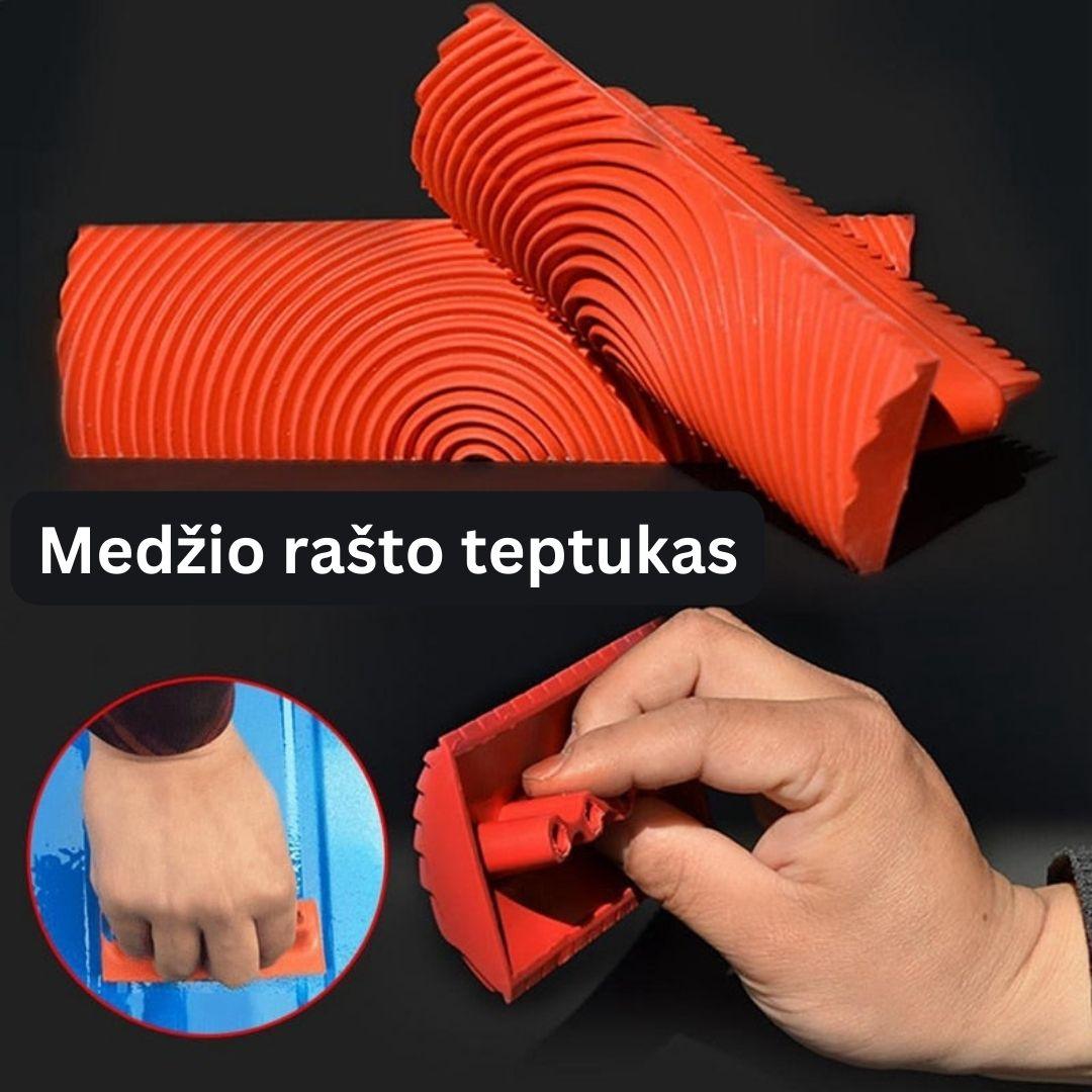 Medienos rašto dažymo teptukai (2vnt) - Originalu-pigu