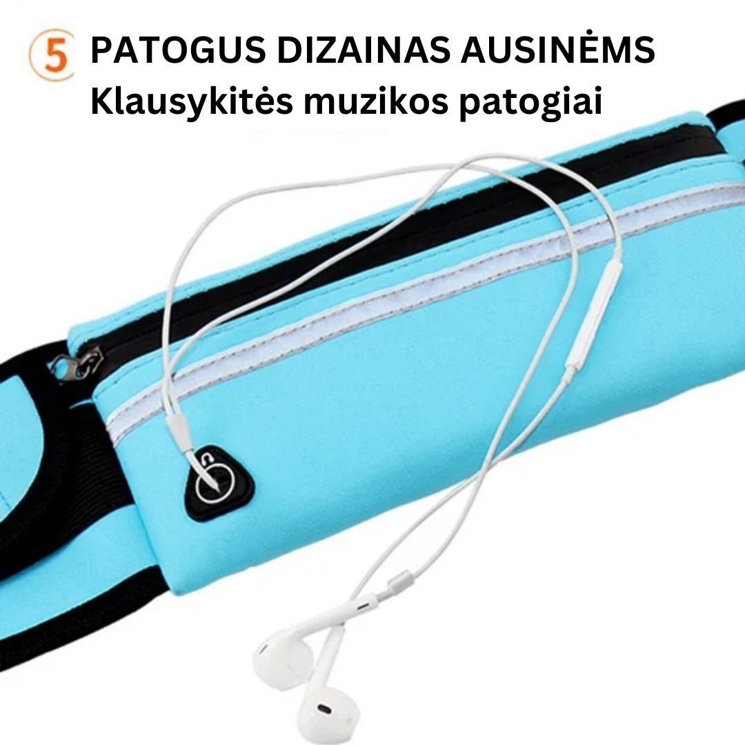 Neperšlampama rankinė-diržas su butelio laikikliu - Originalu-pigu