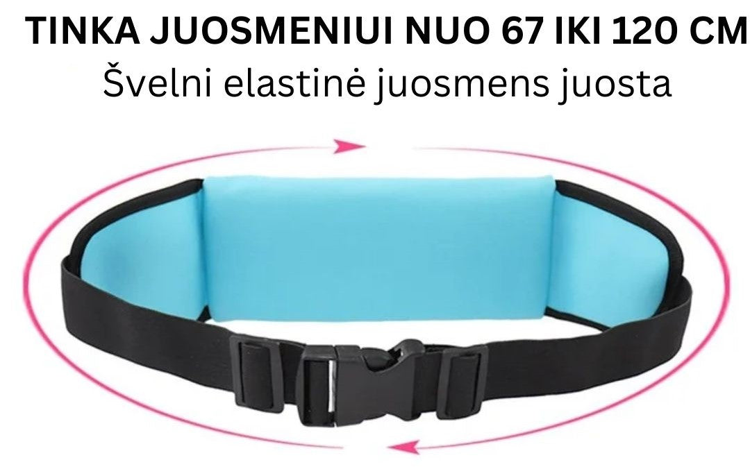 Neperšlampama rankinė-diržas su butelio laikikliu - Originalu-pigu