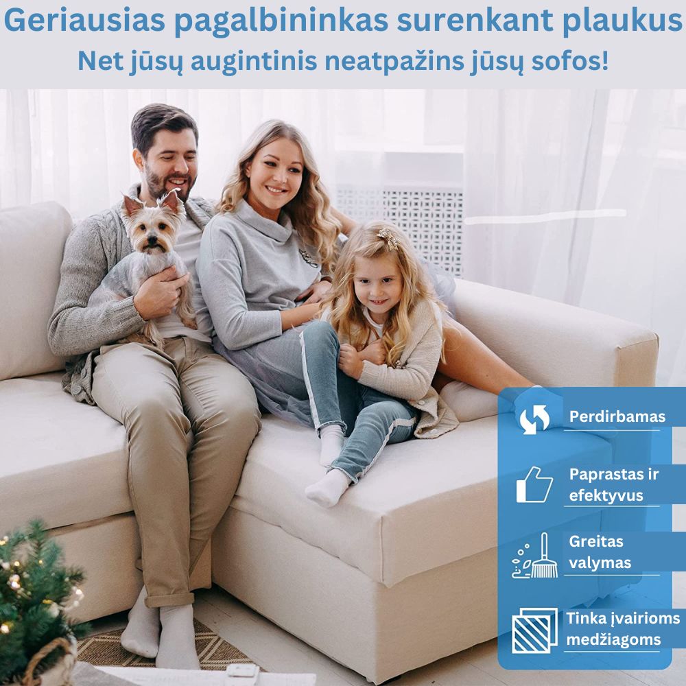 Plaukų ir pūkų surinkėjas - Originalu-pigu